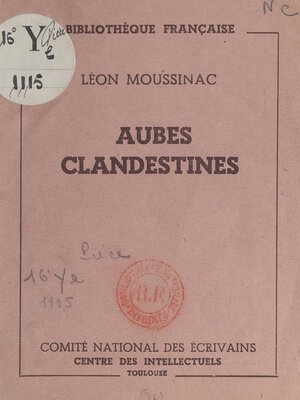 cover image of Aubes clandestines